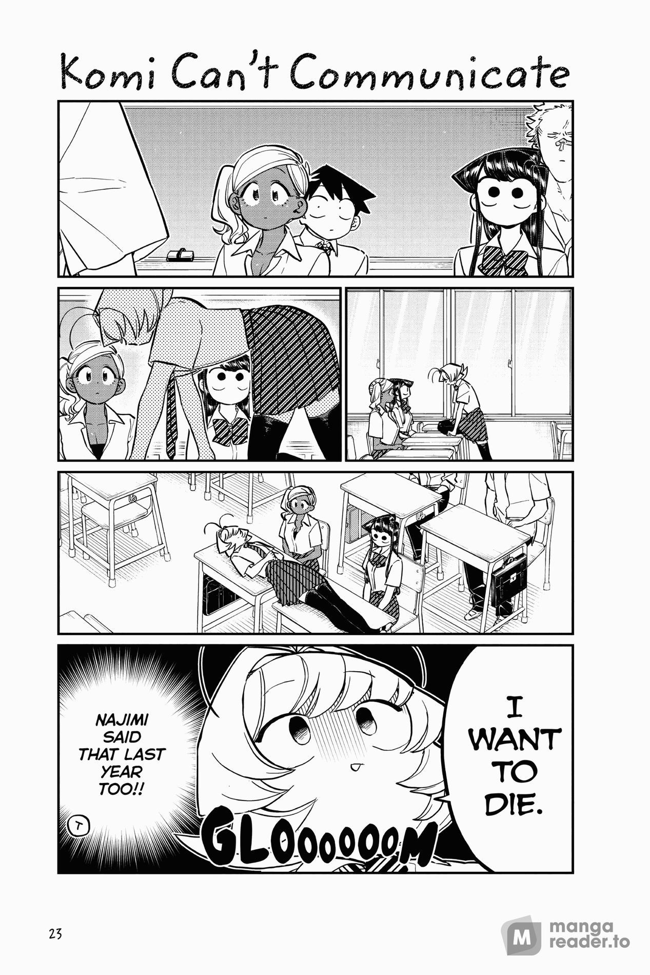 Komi Can’t Communicate, Chapter 159 image 01